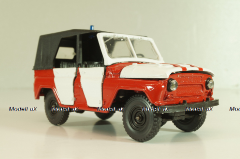 УАЗ-469 А34, пожарный, Агат 1:43