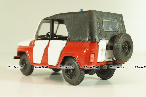 УАЗ-469 А34, пожарный, Агат 1:43