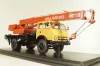 КС-3577 на шасси Маз-500А, автокран, бежевый/коричневый, SSM1644, SSM 1:43