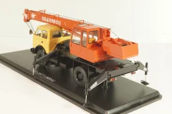 КС-3577 на шасси Маз-500А, автокран, бежевый/коричневый, SSM1644, SSM 1:43