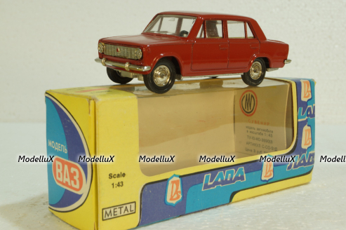 Ваз-2101, А9, 1984г., Тантал/Радон 1:43