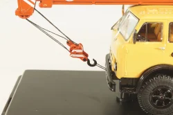 КС-3577 на шасси Маз-500А, автокран, бежевый/коричневый, SSM1644, SSM 1:43
