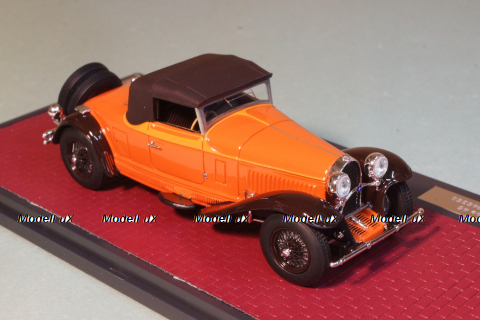 Bugatti T46 Cabriolet De Villars clоsеd 1930, MX50205-062, Matrix 1:43