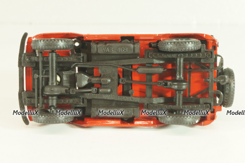 УАЗ-469 А34, пожарный, Агат 1:43