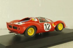 Ferrari Dino 206/S #12 Nurburgring 1996, Rodriguez/Ginther, red, ART031, ART Model 1:43