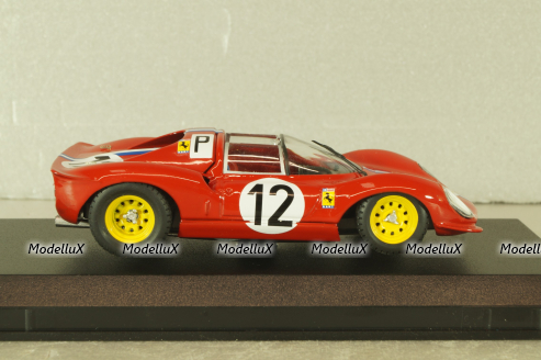 Ferrari Dino 206/S #12 Nurburgring 1996, Rodriguez/Ginther, red, ART031, ART Model 1:43
