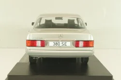 Mercedes-Benz 380 SE (W126) S-Class, silver, MCG18185, MCG 1:18