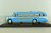 Mercedes-Benz O 6600 bus with figuren driver 1951, blue, 450274800, Schuco 1:43