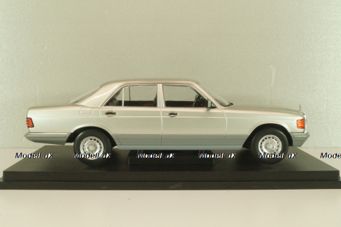 Mercedes-Benz 380 SE (W126) S-Class, silver, MCG18185, MCG 1:18