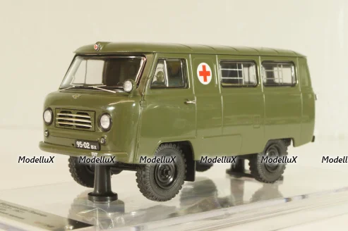 Уаз-450А, Медицинская Помощь, МО СССР 1962 г., 145025, DiP Models 1:43