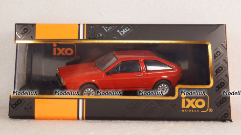 Volkswagen Scirocco II 1987 red, CLC349N, IXO 1:43
