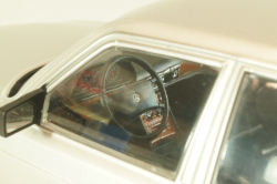 Mercedes-Benz 380 SE (W126) S-Class, silver, MCG18185, MCG 1:18