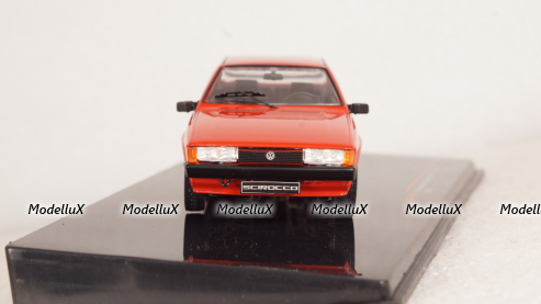 Volkswagen Scirocco II 1987 red, CLC349N, IXO 1:43
