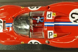 Ferrari Dino 206/S #12 Nurburgring 1996, Rodriguez/Ginther, red, ART031, ART Model 1:43