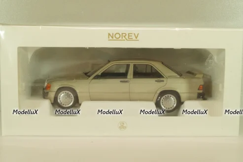 Mercedes-Benz 190 E (W201) 2.3-16 1984, silver metallic, 183831, Norev 1:18