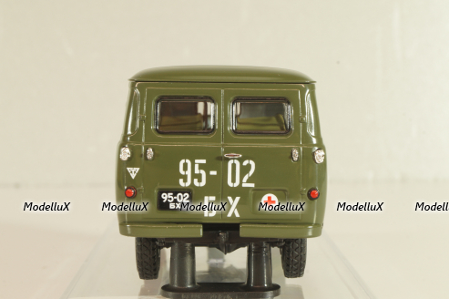 Уаз-450А, Медицинская Помощь, МО СССР 1962 г., 145025, DiP Models 1:43