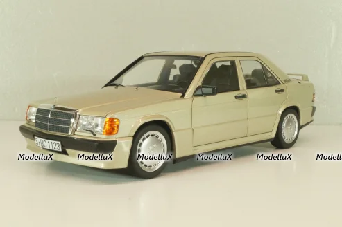 Mercedes-Benz 190 E (W201) 2.3-16 1984, silver metallic, 183831, Norev 1:18