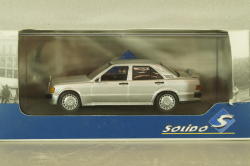 Mercedes 190E (W201) 1984, silver, 4302700, Solido 1:43