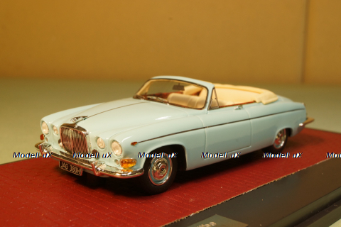 Jaguar 420G convertible blue 1969, MX41001-191, Matrix 1:43