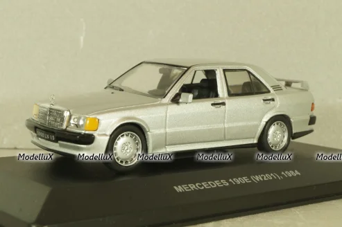 Mercedes 190E (W201) 1984, silver, 4302700, Solido 1:43