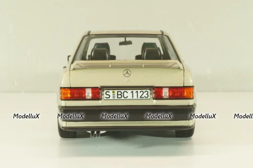 Mercedes-Benz 190 E (W201) 2.3-16 1984, silver metallic, 183831, Norev 1:18