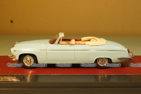 Jaguar 420G convertible blue 1969, MX41001-191, Matrix 1:43