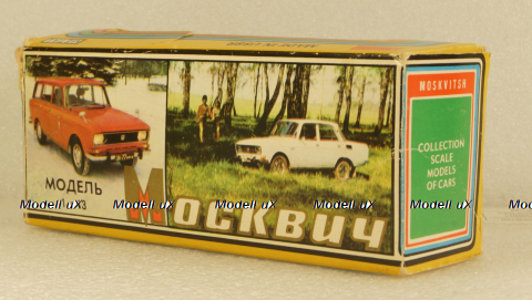 Москвич 427, сентябрь 1988г, Тантал/Радон 1:43