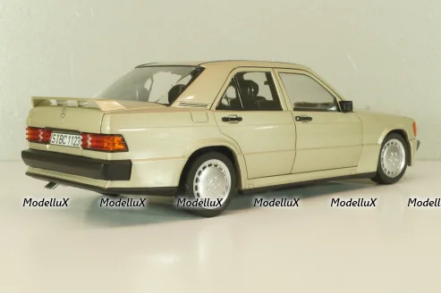 Mercedes-Benz 190 E (W201) 2.3-16 1984, silver metallic, 183831, Norev 1:18