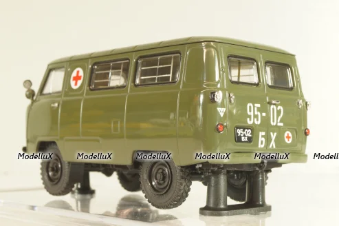 Уаз-450А, Медицинская Помощь, МО СССР 1962 г., 145025, DiP Models 1:43