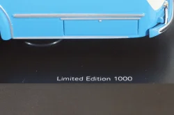 Mercedes-Benz O 6600 bus with figuren driver 1951, blue, 450274800, Schuco 1:43