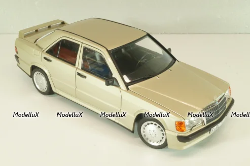 Mercedes-Benz 190 E (W201) 2.3-16 1984, silver metallic, 183831, Norev 1:18