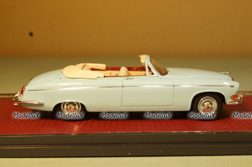 Jaguar 420G convertible blue 1969, MX41001-191, Matrix 1:43