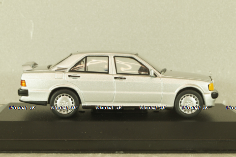 Mercedes 190E (W201) 1984, silver, 4302700, Solido 1:43