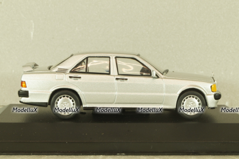 Mercedes 190E (W201) 1984, silver, 4302700, Solido 1:43