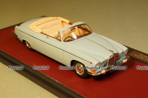 Jaguar 420G convertible blue 1969, MX41001-191, Matrix 1:43