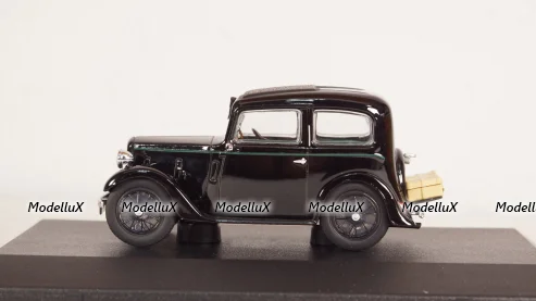Austin 7 Ruby salon black, Oxford 1:43