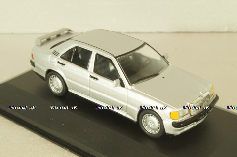 Mercedes 190E (W201) 1984, silver, 4302700, Solido 1:43
