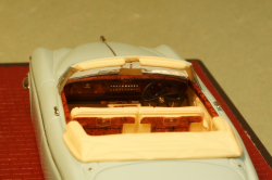 Jaguar 420G convertible blue 1969, MX41001-191, Matrix 1:43