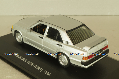 Mercedes 190E (W201) 1984, silver, 4302700, Solido 1:43