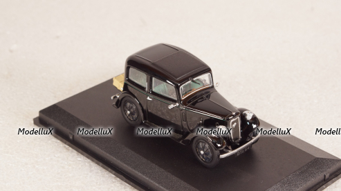 Austin 7 Ruby salon black, Oxford 1:43