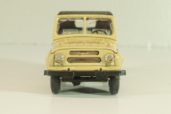 Уаз-469 А34, бежевый, 1991г., серый салон, Тантал/Радон 1:43