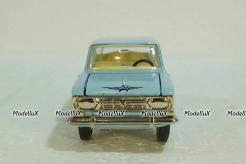 Москвич-427, А4, Аэрофлот, голубой,Тантал/Радон 1:43