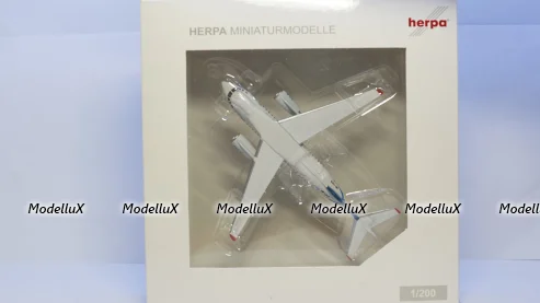 Москвич-427, А4, Аэрофлот, голубой,Тантал/Радон 1:43