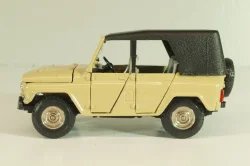 Уаз-469 А34, бежевый, 1991г., серый салон, Тантал/Радон 1:43