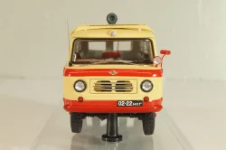Уаз-450А "Передвижная Пожарная Лаборатория", бежевый/красный, 1962г., 145021, DiP Models 1:43