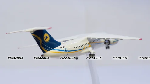 Москвич-427, А4, Аэрофлот, голубой,Тантал/Радон 1:43