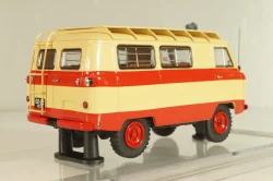 Уаз-450А "Передвижная Пожарная Лаборатория", бежевый/красный, 1962г., 145021, DiP Models 1:43