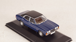 Ford Cortina MkIII 2000GT dark blue/mattblack 1973, Vanguards 1:43