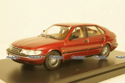 Saab 900 V6 1994 dark red metallic, PRD452, Premium X 1:43