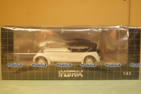 Mercedes 680S Tourer Sindelfingen white closed 1927, MX51302-152, Matrix 1:43